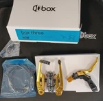 Box Components Bmx Pro V-brake Kit Three With Lever And Cable 108MM Gold. Fixed Price $59.99.