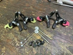 Shimano Stx Cantilever Brakes BR-MC30 Complete W/pads, Bolts & Link Wires. Fixed Price $40.00.