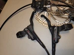 Tektro Gemini HD-520 Hydraulic Disc Brake Set W 180MM & 160MM Rotors. Fixed Price $40.00.
