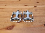 Sakae Low Fat MTP-129 Platform Pedals Mtb Alloy W/chrome Spindles 80S Japan. Fixed Price $45.00.