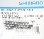 Shimano 5/32" Steel Ball 34PCS Fits WH-R600-R/R9170-C40-TU/RS700-C30-TL-R...READ. Fixed Price $12.99.