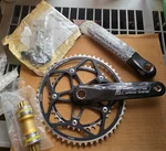 Fsa Plat. Pro Carbon Road 7075/T6 Crankset 68MM Isis Drive Bottom Bracket Lot. Fixed Price $240.00.