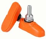 Kool Stop Vans Shoe Bicycle Bmx Threaded Brake Pads Orange. Fixed Price $17.99.
