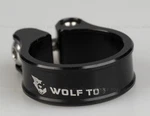 Wolf Tooth Components Seatpost Clamp 34.9MM Black Misprinted Logo. Fixed Price $19.97.