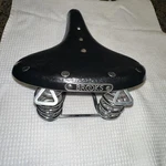 Brooks B67 Bicycle Saddle Copper Springs Black Leather. Fixed Price $125.00.