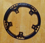 Nos Litepro Black Alloy Single Chainring Wguard 130 X 45T- 3/32 Fits Shimano. Fixed Price $25.56.