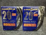 New Goodyear 20" (1.75 - 2.125) Heavy Duty Bike Tubes & Tire Levers. Fixed Price $29.97.