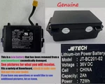 Jetech Li-ion Battery 36V JT-BC201-02 2AH 72WH Original. Fixed Price $53.67.