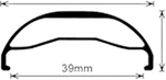 Velocity Dually Rim - 26", Disc, Black, 32H, Clincher. Fixed Price $147.64.