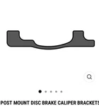 Hayes Disc Brake Adapter Front 20MM Thru Axle Mount 160MM Qr/is Rotor. Fixed Price $12.99.