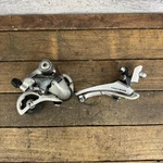 Vintage Shimano Derailleur Set FD-1050 RD-1051 6-7S Sis Silver Road Bike. Fixed Price $38.26.