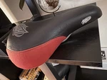 Haro Landing Velo Bmx Bike Seat Black Red Saddle - Padded Version One. Fixed Price $250.00.