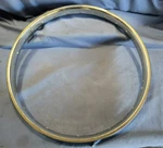 Rigida Wheel Rim 16" 2-16 France Bicycle Chrolux Chrome 3/8" 28 Spoke. Fixed Price $13.99.