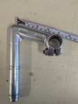 Gb Forged British Made Quill Aluminum Bicycle Stem Silver 25.4MM Clamp 100MM. Fixed Price $35.00.