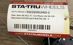 Sta-tru 26" Qr Double-wall Alloy 6-BOLT Disc Mtb Wheel Black. Fixed Price $77.50.