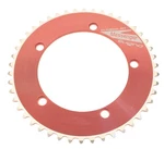 Sugino Messenger Chainring 46T 130 Bcd 1/8" Track Red Nos *shelfwear*. Fixed Price $87.99.