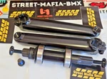 Fit Bmx Bike 3 Piece Cranks 170MM + 19MM Mid Bb Cult Gt Haro Se Kink Dk Sm New. Fixed Price $69.95.