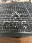 Shimano Dura Ace Vintage Bike Brake Cable Guides Top Tube Center Clamps Set. Fixed Price $25.00.