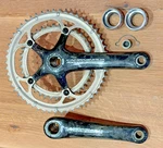Campagnolo Centaur Carbon Ultra-torque Crankset & Bb Cups, 172.5MM, 53/39. Fixed Price $109.95.