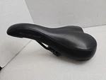 Schwinn Cionlli Black Leather Sport Bike Bicycle Seat - 10.5" X 6.5". Fixed Price $17.99.