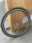 Racing Rear Wheel Crupi Hub And Odyssey T1000 Mini Rim. Fixed Price $175.00.