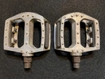 FP-965 K174 Alloy Platform Pedals Bicycle Bmx Mtb 9/6 Three Piece Cranks. Fixed Price $23.90.