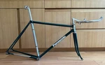Vintage Panasonic Njs Track Bike Frameset - 49CM *includes Seatpost, Stem, Bars*. Fixed Price $850.00.