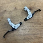 Avid AD-1.0L Mountain Bike V-brake Levers Black Silver. Fixed Price $32.99.