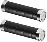 Brooks Slender Leather Grips - Black, 130/130MM. Fixed Price $100.00.