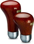 Momo Shift Knob Short Wood SK106 5.3 X 4.6 7.8 Cmfrom Jp. Fixed Price $118.71.