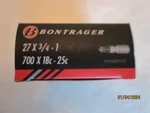 Bontrager Inner Tube 27 X 3/4 - 700 18C 25C Presta 48MM Valve New. Fixed Price $15.00.