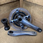 Shimano Xtr FC-M960 Triple Mtb Crankset 2 Speed 175MM Mega W/ Bb. Fixed Price $109.95.