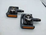 Set Of Shimano Pd- M535 Pedals With SM-PD21 Platforms. Fixed Price $26.96.