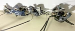 Shimano Deore Lx FD-M330/RD-M570 F/r Derailleurs + SL-MC18 Shifters For Parts. Fixed Price $18.00.
