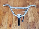 Vintage Mid School Dyno Bmx Racing Inverted Quill Stem Neck - Chrome Handlebars. Fixed Price $199.99.