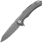 Dreamtech Framelock Gray Ti, DTK3287TG 3.75" Bead Blast Finish D2 Tool Steel. Fixed Price $144.10.