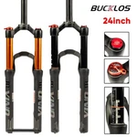 Bucklos Yino 24 Air Suspension Fork Mtb 120MM Travel 100*15MM Thru AXLE/9MM Qr. Fixed Price $119.85.