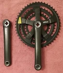 Shimano 200GS Mtb Triple Crankset 170MM 48/38/28T Biopace-sg FC-M200. Fixed Price $49.95.