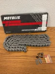 Motolis 525 Mcx-ring Chain 120 Links Includes Master. Fixed Price $71.99.