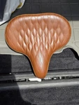 Mini Rad Ebike Oem Step Thru Brown Stitched Seat Grand Star Model GS-913. Fixed Price $41.99.
