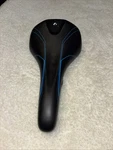 Euc Bontrager 319792 Mountain / Road Bike Seat Saddle Black And Blue. Fixed Price $25.00.