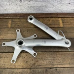 Vintage Campagnolo Crankset 172.5MM 135 Bcd Shield Square Road Bike Italy Arms. Fixed Price $99.99.