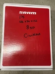 Sram S-600 Crankset Square Taper 3X8 42-32-22T 175MM Black Caw. Fixed Price $68.00.