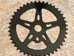 Restored Black Lun-chi 44T Sprocket Old School Bmx Chain Wheel Ring Diamondback. Fixed Price $99.99.