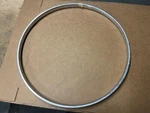 Vintage 1940'S 23 3/4" Wide 3/8 Bicycle 32 Hole Rim Nos Rigida France Chromage. Fixed Price $65.00.