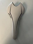 Bontrager R1 Saddle Bike Seat White Black 10OZ Fiber Reinforced 296267 Q38. Fixed Price $29.99.