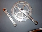 60S Campagnolo Record 151BCD Crankset 175MM 52/47T Used Vgc. Fixed Price $400.00.