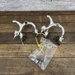 Vintage Dia-compe NGC500 Caliper Brakes Set Silver Aero Side Pull 80S Road Japan. Fixed Price $54.99.