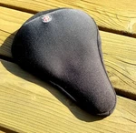 Schwinn Bike Seat Cover 11IN Black Gel Padded Spandex Pvc Pacific Cycle. Fixed Price $8.85.