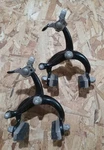 Vintage Dia-compe AC500 Black Road Bike Caliper Brake Set. Fixed Price $21.99.